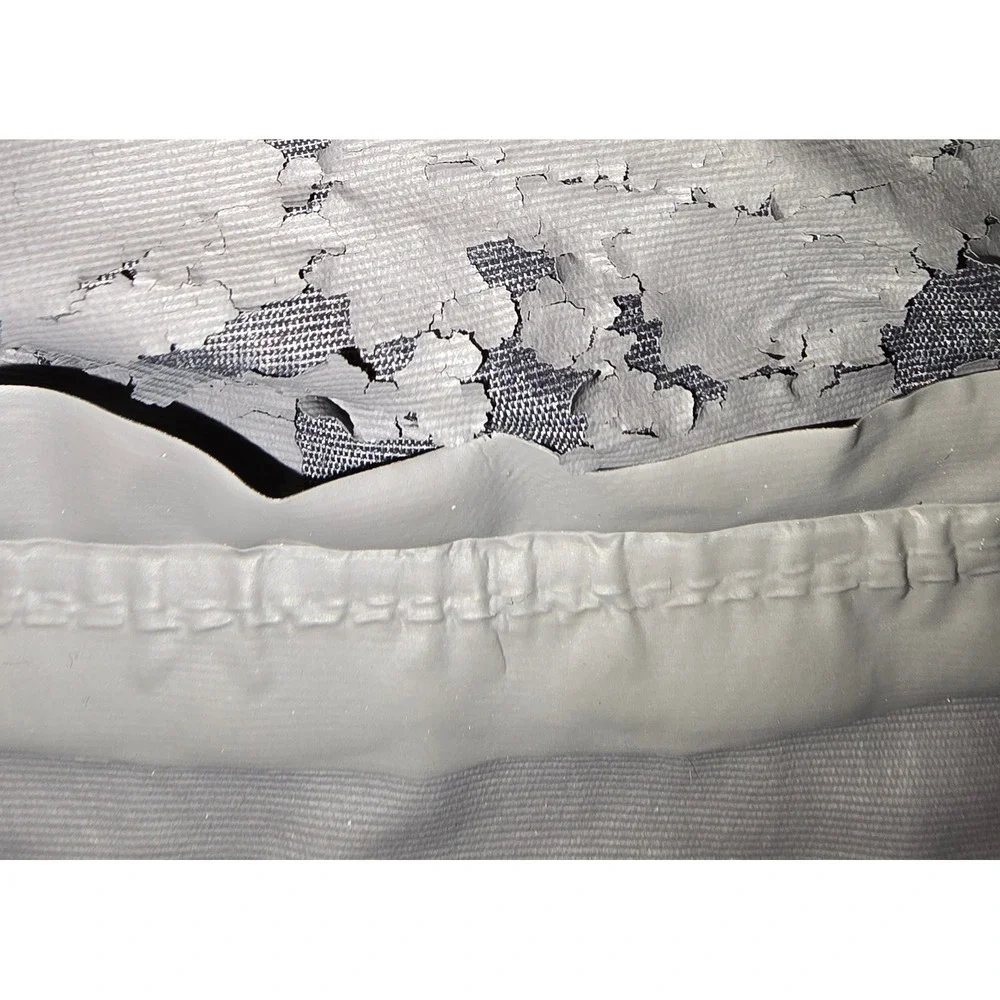 The North Face Mens‎ XS Gray Heathered Hooded Rain Jacket Full Zip Shell